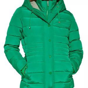 Women's Tommy Hilfiger puffer hooded jacket!